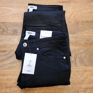 Fashion Nova Men's Black Skinny Jeans - BUNDLE